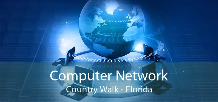 Computer Network Country Walk - Florida